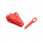 Peilis robotui - vejapjovei Einhell plastikinis, raudonas, 10 vnt