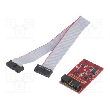Accessories: adapter; IDC14,PCB edge; Interface: JTAG AC244007 MICROCHIP TECHNOLOGY 1