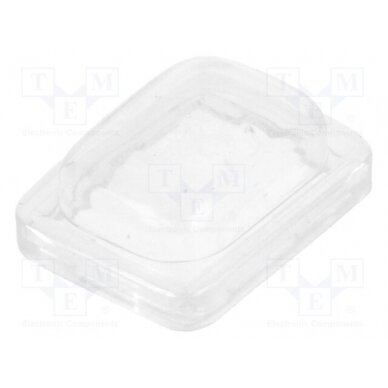 Accessories: cover; Body: transparent; -20÷85°C; 15x21mm RS1366W SCI 1