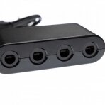 Adapteris nuotolinio valdymo pultui 4x GameCube Nintendo Switch, Wii U PC, juodas