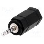 Adapter; Jack 2.5mm plug,Jack 3.5mm socket; stereo AC-018