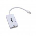 Adapteris Mini-Displayport / THunderbolt (m) - VGA, DVI, HDMI (f)