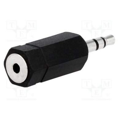 Adapter; Jack 2.5mm socket,Jack 3.5mm plug; stereo AC-018-1 NINIGI 1