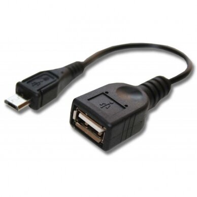 Kabelis (adapteris) micro-USB OTG