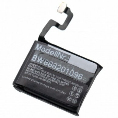 Baterija (akumuliatorius) išmaniesiems laikrodžiams Apple iWatch Serija 4 40mm A2058, 3.85V 220mAh 1
