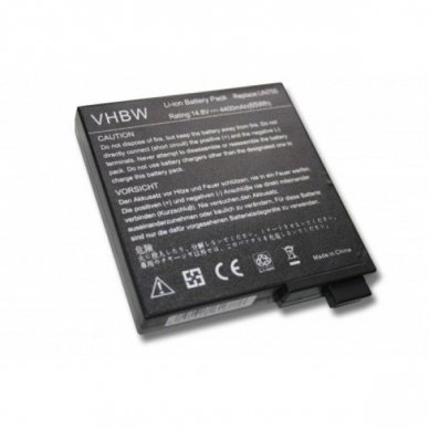 Baterija (akumuliatorius) kompiuteriui FUJITSU-SIEMENS AMILO A7620 14.8V 4400mAh