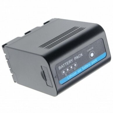 Baterija (akumuliatorius) foto-video kamerai JVC GY-HMQ10 SSL-JVC50 7.4V 7800mAh 1