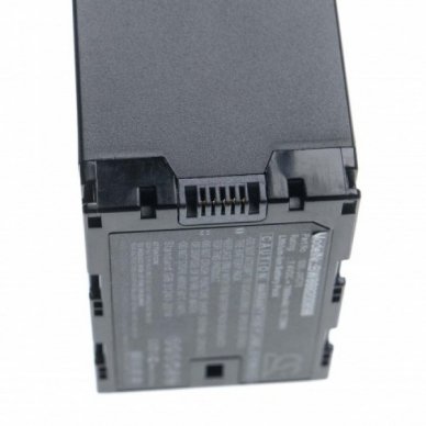 Baterija (akumuliatorius) foto-video kamerai JVC GY-HMQ10 SSL-JVC75,  7.4V 7800mAh 2
