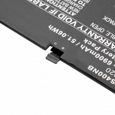 Baterija (akumuliatorius)  Lenovo Yoga 900S-12ISK 7.4V 6900mAh 1