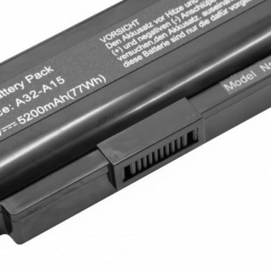 Baterija (akumuliatorius) kompiuteriui Medion Akoya P6633 14.8V juoda, 5200mAh 1