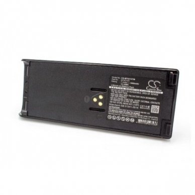 Baterija (akumuliatorius) radijo ryšio stotelei Motorola Funkgerat GP900, GP1200 7.4V, Li-Ion, 1800mAh