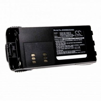 Baterija (akumuliatorius) radijo ryšio stotelei Motorola GP140, GP240 HNN9011BR Ni-MH, 7.2V 1800mAh