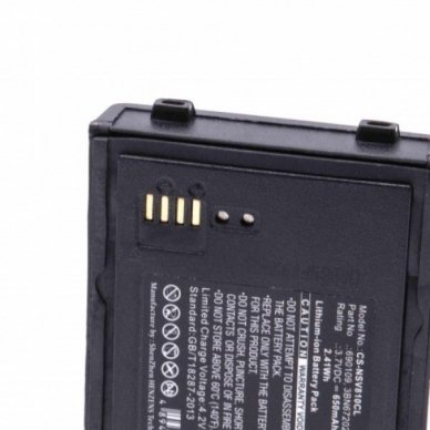 Baterija (akumuliatorius) fiksuoto ryšio telefonui Nec i755, Alcatel Lucent 500 3.7V 650mAh 1