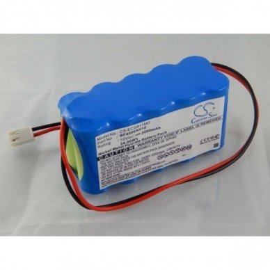 Baterija (akumuliatorius) medicininei įrangai EKG Osen ECG-8110, ECG-8110A 12V, NI-MH, 2000mAh