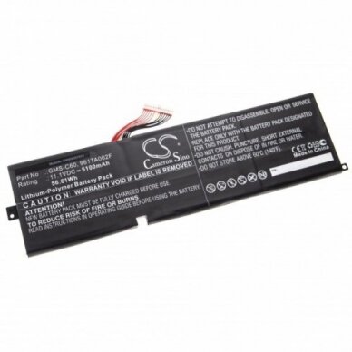 Baterija (akumuliatorius) kompiuteriui Razer RZ09-00830500-R3U1 GMS-C60 11.1V 5350mAh