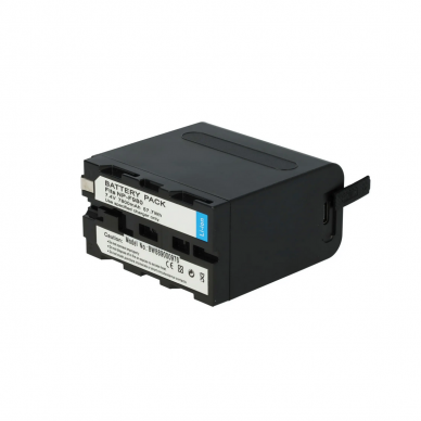 Baterija (akumuliatorius) foto-video kamerai Sony AX2000E CCD-SC5 CCD-SC55 CCD-SC65 7.4V 7800mAh 1