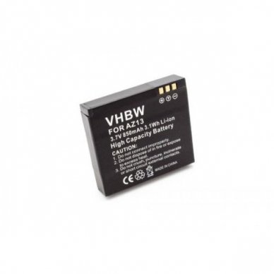 Baterija (akumuliatorius) foto-video kamerai Xiaomi YI AZ13-1, Ambarella A7LS 3,7V 850mAh 1