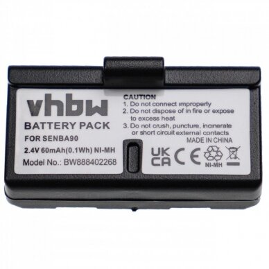 Baterija (akumuliatorius) belaidėms ausinėms BA90 Sennheiser HDI92-P 2.4V 60mAh