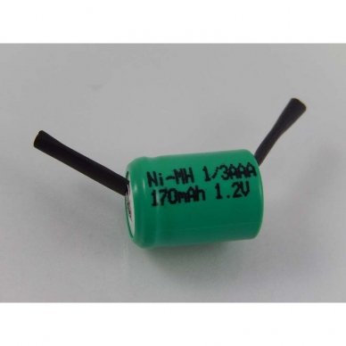 Baterija NI-MH 1.2V 170mAh 1-3AAA