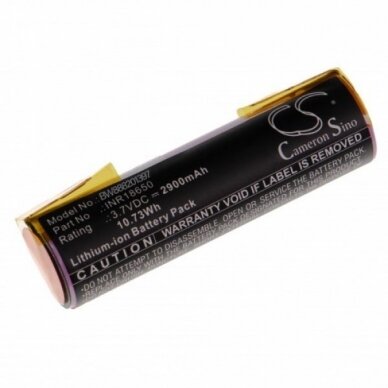 Baterija (akumuliatorius) elektriniam įrankiui Bosch Ciso 3.7V, Li-Ion, 2900mAh