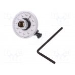 Angle measure; Mounting: 1/2"; Application: torque wrench YT-0593 YATO