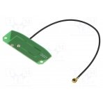 Antenna; GSM; 2dBi; linear; for ribbon cable; 50Ω; 36x13.2x0.8mm GSM-ANT021 SR PASSIVES