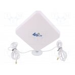 Antenna; LTE; 20dBi; for wall mounting; 50Ω; TS9; -40÷85°C 4G-ANT-PNL01-TS9 SR PASSIVES