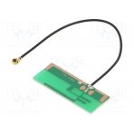 Antenna; WiFi; 2dBi; linear; for ribbon cable; 50Ω; 36x14x1mm WIFI-ANT417 SR PASSIVES