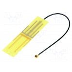 Antenna; WiFi; 3dBi; linear; for ribbon cable; 50Ω; 60x15x0.6mm WIFI-ANT414 SR PASSIVES