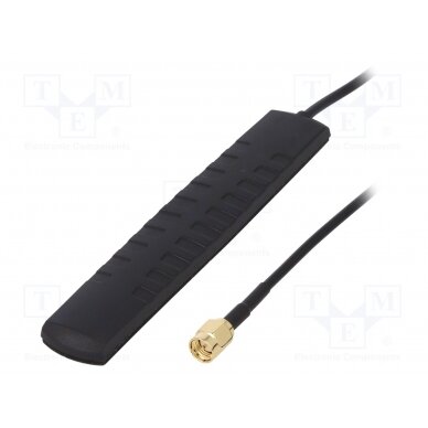 Antenna; GSM; 2dBi; linear; for ribbon cable; 50Ω; 113x19.8x6.2mm GSM-ANT121 SR PASSIVES