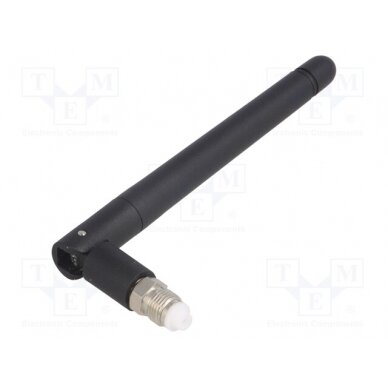 Antenna; GSM; 3dBi; linear; angular,twist-on,vertical; 50Ω; FME GSM-ANT015KZW-FME SR PASSIVES 1
