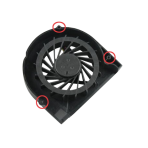 Aušintuvas (ventiliatorius) HP COMPAQ G50 G60 G70 CQ50 CQ60 CQ70 (3 kontaktai, 3 varžtai)
