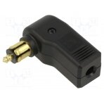 Automotive power supply; USB A socket; Inom: 3A; 5V/3A; black PROCAR-67753500 PRO CAR