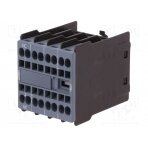 Auxiliary contacts; Series: 3RT20; Size: S0,S00,S2; front 3RH2911-2HA01 SIEMENS