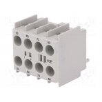 Auxiliary contacts; Series: CI 5; Leads: screw terminals; front 037H3511 DANFOSS