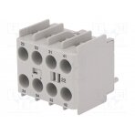 Auxiliary contacts; Series: CI 5; Leads: screw terminals; front 037H3515 DANFOSS