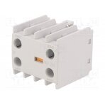 Auxiliary contacts; Series: METAMEC; Leads: screw terminals; IP20 AU-2M-2A LS ELECTRIC