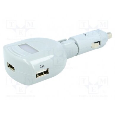 Automotive power supply; USB A socket x3; Sup.volt: 12÷24VDC A13-202 SCI 1