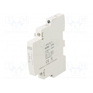 Auxiliary contacts; Series: STM; Leads: screw terminals; side SPM-05-11 ZAMEL