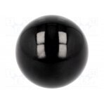 Ball knob; Ø: 40mm; Int.thread: M10; 15mm DIN319-KU-40-M10-C ELESA+GANTER