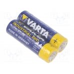 Battery: alkaline; 1.5V; AA; non-rechargeable; Ø14.5x50.5mm; 2pcs. BAT-LR6/V-S2 VARTA MICROBATTERY