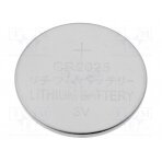 Battery: lithium; 3V; CR2025,coin; non-rechargeable; Ø20x2.5mm BAT-CR2025/GMB LIJIA