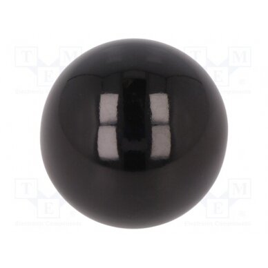 Ball knob; Ø: 25mm; Int.thread: M6; 9mm; with tapped bushing DIN319-KU-25-M6-E ELESA+GANTER 1