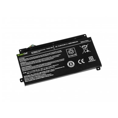 Baterija (akumuliatorius) GC Toshiba Satellite Radius 15 P50W P55W, Toshiba ChromeBook 2 CB30-B 10.8V (11.1V) 3860mAh