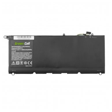 Baterija (akumuliatorius) GC PW23Y kompiuteriui Dell XPS 13 9360 7.6V 7895mAh 1