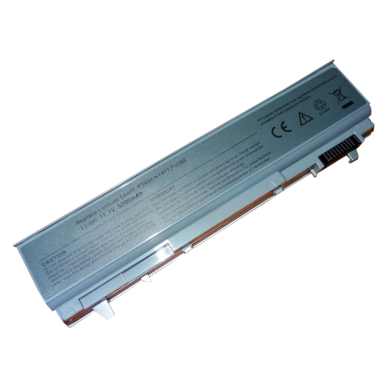 Baterija (akumuliatorius) DELL E6400 E6500 E6410 E6510 M4400 M6400 (sidabrinė, 4400mAh) 1