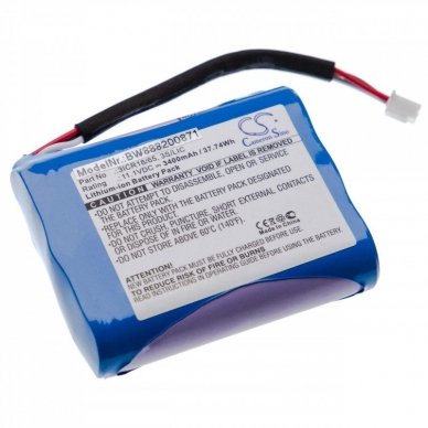 Baterija (akumuliatorius) garsiakalbiui Bang & Olufsen BeoPlay A3 3ICR18 65 11.1V 3400mAh