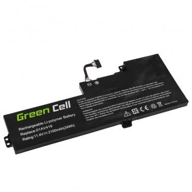 Baterija (akumuliatorius) GC kompiuteriui Lenovo ThinkPad T470 T480 A475 A485 01AV419 01AV420 01AV421 01AV489 11.4V 2100mAh