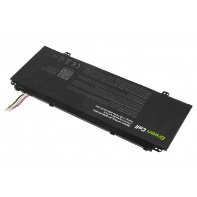 Baterija (akumuliatorius) kompiuteriui Acer Aspire S 13 S5-371 S5-371T Swift 5 SF514-51 Chromebook R 13 CB5-312T 11.1V (10.8V) 4600mAh 1