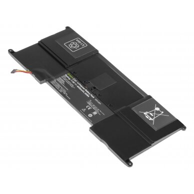 Baterija (akumuliatorius) kompiuteriui Asus ZenBook UX21 UX21A UX21E 7.4V (7.6V) 4050mAh 1